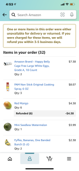消费者评论 - 食品安全 Amazon fresh, Brooklyn, NY, USA Eating mangoes  I ate 2 mangoes 3 days ago and got sick same night.... 照片 #1