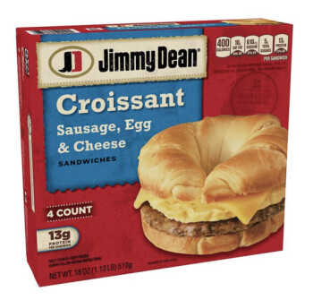 消费者评论 - 食品安全 Jimmy Dean Croissant egg and sausage, Albuquerque, NM, USA I ate half of a breakfast sandwich, reali... 照片 #1