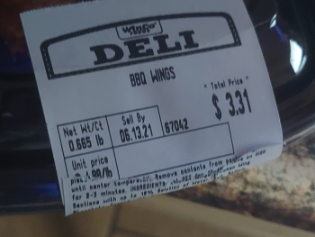 Consumer Review - Food Safety WinCo Foods - Summerlin, Washington Avenue, Las Vegas, NV, USA I ate undercooked chicken from their... photo #2
