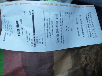 Consumer Review - Food Safety Burger King, New York 42, Monticello, NY, USA My daughter, boyfriend and myself had chicken from the... photo #2