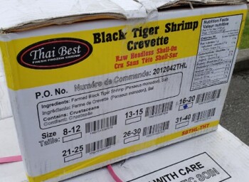 Food Recall Thai Best Black Tiger Shrimp Size 16-20 - recalled due to undeclared sulphites The CFIA announced th... photo #3