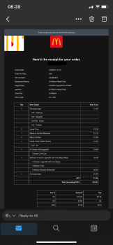 Consumer Review - Food Safety McDonald's St Albans Retail Park, Griffiths Way, St Albans, UK We had ordered a collection, had to w... photo #2