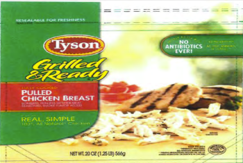 Food Recall Tyson Ready-To-Eat Chicken Products - recalled due to potential Listeria UPDATE July 13, 2021

Thi... photo #3