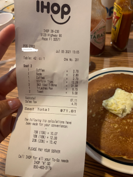 IHOP, 5129 Highway 90, Pace, FL, USA Foto #1