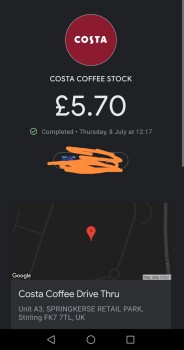 Costa Coffee Drive Thru, SPRINGKERSE RETAIL PARK, Stirling, UK Foto #1