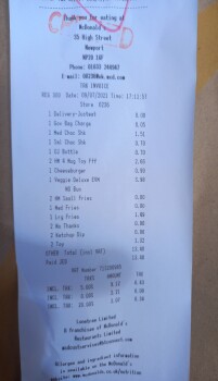 McDonald's Newport, High Street, Newport, UK photo #1