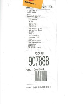 Verbraucherbewertung – Lebensmittelsicherheit McDonald's, East 11th Street, Tracy, CA, USA L-Hi-C Orange
Happy Meal Hamburger
Kids Fry
Bacon Db... Foto #1