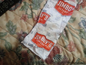 Consumer Review - Food Safety Jimboy's Tacos, 535 Wisconsin Ave, Sacramento, CA 95833, United States Yesterday, Bean and cheese bu... photo #2