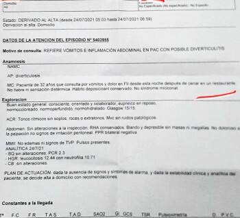 Consumer Review - Food Safety Restaurante Granada Tablao Flamenco Jardines de Zoraya, Calle Panaderos, Granada, Spain Venimos de f... photo #3