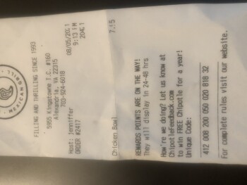 Chipotle Mexican Grill, Alexandria, VA 22315, United States Foto #1