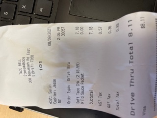 Taco Bell, 300 Tecumseh Road East, Windsor, ON, Canada 照片 #1