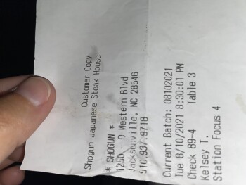 Shogun Japanese Steak House, Western Boulevard, Jacksonville, NC, USA photo #1