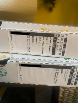 Consumer Review - Food Safety Papa John's Pizza, Mountain Road, Pasadena, MD, USA Last night , their stuffed crust pizza  Our fami... photo #3