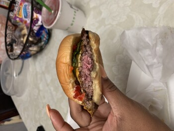 Consumer Review - Food Safety Shake Shack, Austin Street, Queens, NY, USA Today,  Undercooked burger I have picture of it  I broug... photo #2