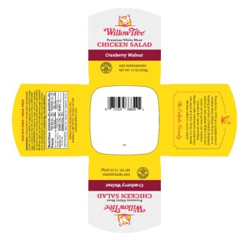 Reclame de Alimentos Willow Tree chicken salads and dip products - recalled due to plastic pieces The FSIS announced the... foto #4