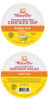 Reclame de Alimentos Willow Tree chicken salads and dip products - recalled due to plastic pieces The FSIS announced the... foto #2