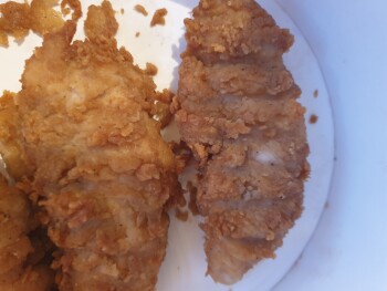 Consumer Review - Food Safety KFC Scunthorpe, Lakeside Parkway, Scunthorpe, UK Had the chicken mini fillets last night, they were... photo #1