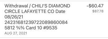 Chili's Grill & Bar, Lafayette, CO, USA photo #1