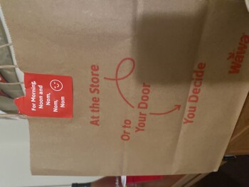 Consumer Review - Food Safety Wawa, 2 E Rhodes Ave, West Chester, PA 19382, USA Mac and cheese I was eating the Mac and cheese and... photo #3