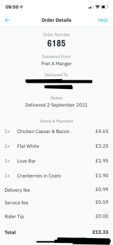 Pret A Manger, London, UK photo #1