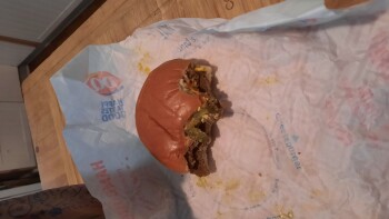 Consumer Review - Food Safety Dairy Queen Grill & Chill, East Market Street, Johnson City, TN, USA Double cheeseburger Only me. I... photo #1