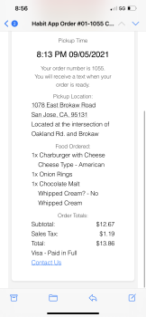 The Habit Burger Grill, East Brokaw Road, San Jose, CA, USA Foto #1