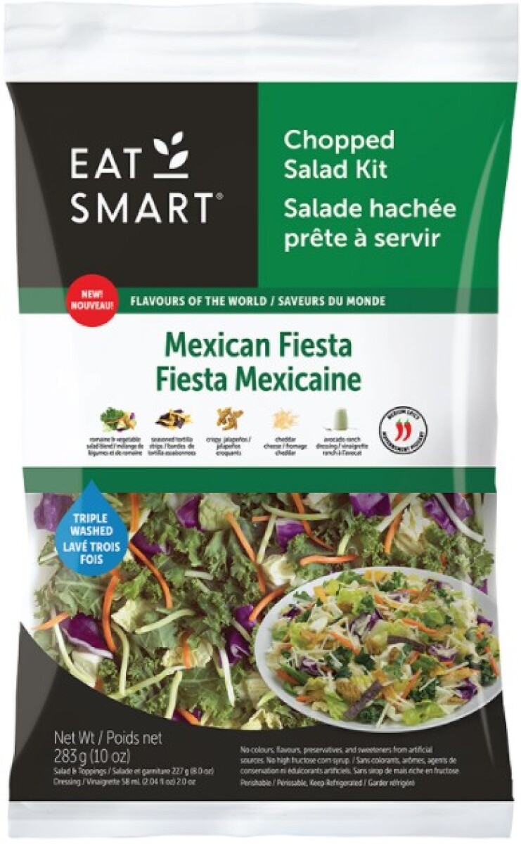Update Eat Smart Chopped Salad Kits recalled due to Listeria • Informe de intoxicación