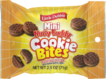 食品召回 Little Debbie Mini Nutty Buddy Cookie Bites Sandwich - recalled due to pecans Company name:  McKee F... 照片 #1