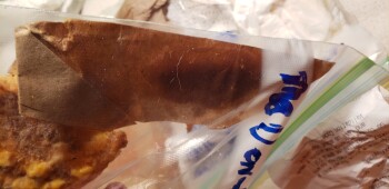 Consumer Review - Food Safety McDonald's, 6091 Florin Rd, Sacramento, CA 95823, USA Appears that the edge of a a couple hamburger... photo #5