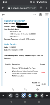 Domino's Pizza, Columbia Drive, Decatur, GA, USA Foto #1