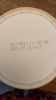 Reclame de Alimentos Velvet Raspberry Fudge Cordial Ice Cream - recalled due to undeclared peanuts Company name: Velvet I... foto #2