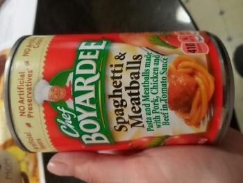 Consumer Review - Food Safety Chef Boyardee Spaghetti and meatballs, Pennsylvania, USA Chef Boyardee Spaghetti and meatballs My da... photo #2