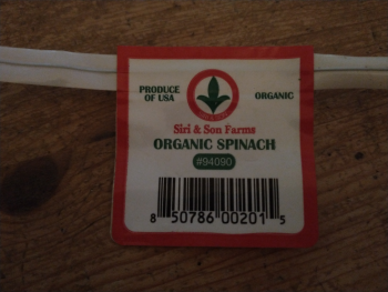Consumer Review - Food Safety Spinach, Safeway, Rainier Avenue South, Seattle, WA, USA Purchased on 09/12/21 organic spinach bundl... photo #2