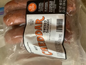 Member's Mark Beef and Cheddar Links, Sam's Club, South Pacific Avenue, Yuma, AZ, USA 照片 #1