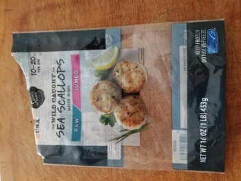 Avaliação do consumidor - Segurança alimentar Scallops, Walmart Supercenter, Detroit Lakes, MN, USA Made them for dinner. Started feeling sick in... foto #2