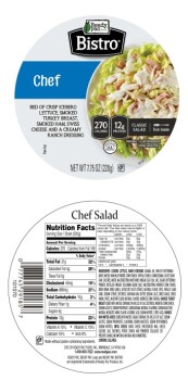 نذكر الطعام Ready to Eat Salad containing Meat and Poultry – recalled due to Misbranding The FSIS announced the... صورة فوتوغرافية #5