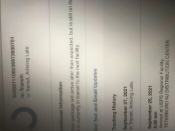 Waiting on a package  photo #1