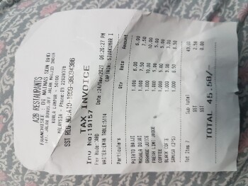 A2B Adyar Ananda Bhavan Masjid India, Jalan Masjid India, Kuala Lumpur City Centre, Kuala Lumpur, Federal Territory of Kuala Lumpur, Malaysia photo #1