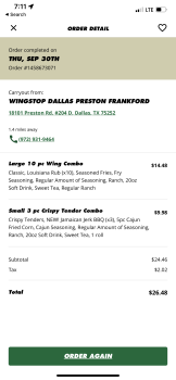 Wingstop, Preston Road, Dallas, TX, USA foto #1