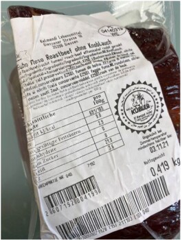 نذكر الطعام Bosna Smoked Roast Beef - recalled due to Listeria monocytogenes The FSAI announced the recall of a... صورة فوتوغرافية #2