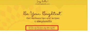 Food Recall Simple Mills Fine Ground Sea Salt Almond Flour Crackers - recalled due to allergen Simple Mills is i... photo #5