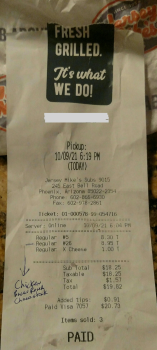 Jersey Mike's Subs, East Bell Road, Phoenix, AZ, USA 照片 #1