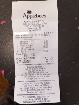 Applebee's Grill + Bar, West Kimberly Road, Davenport, IA, USA Foto #1