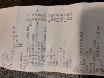 Avis du consommateur - Sécurité alimentaire French fries 🍟, Sheetz, East King Street, Littlestown, PA, USA French fries With in 1 hr , maybe a... photo #1