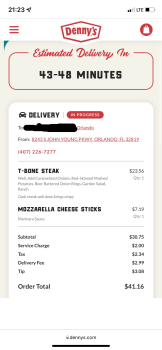 Denny's, 8243 S John Young Pkwy, Orlando, FL 32819, USA 照片 #1