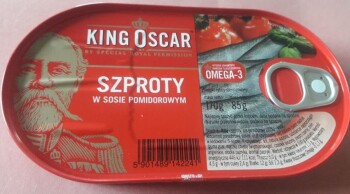 Food Recall King Oscar Szproty and Sledz - recalled due to unauthorized pesticide The FSAI announced the recall... photo #1
