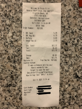 Chick-fil-A, General Booth Boulevard, Virginia Beach, VA, USA photo #1