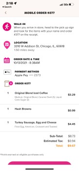 Dunkin', 3310 West Addison Street, Chicago, IL, USA photo #1