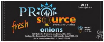 Retiro de alimentos ProSource Produce LLC raw red, yellow, white onions - recalled due to Salmonella ProSource Produce L... foto #10