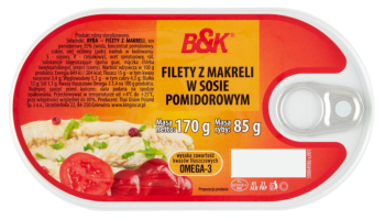 Retiro de alimentos B&K Filety Z Makreli, Szport and Śledź - recalled due to unauthorized pesticide The FSAI announced t... foto #3